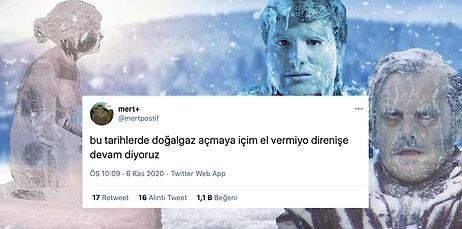 Balkanlardan Gelen Soğuk Hava Dalgasını Kombi ve Doğal Gaz Esprileriyle Önlemeye Çalışan 14 Twitter Kullanıcısı