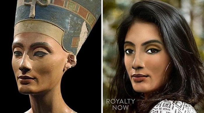 Как бы выглядела Нефертити и другие исторические личности, будь они в нашем времени (25 новых фото)