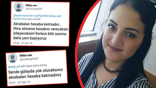 Gülay Mübarek, iki yıl boyunca Erdoğan Küpeli'nin taciz, tehdit ve şiddetine maruz kaldı. Sosyal medyadan sesini duyurdu ve şahıs gözaltına alındı.