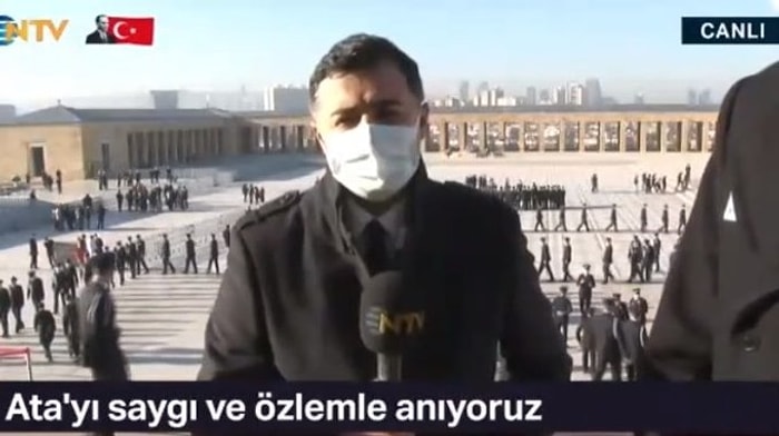 NTV Muhabiri 'Kamerayı Kapatın' Uyarısı ile Anıtkabir'den Kovuldu...