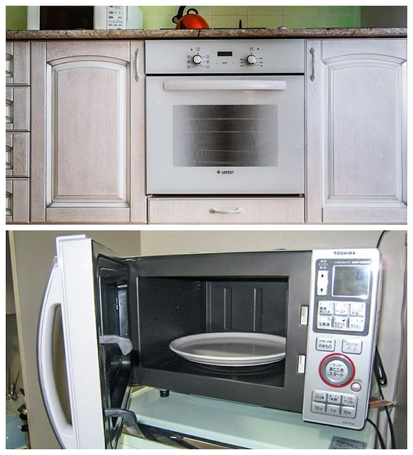 9. На их кухне нет духовки: