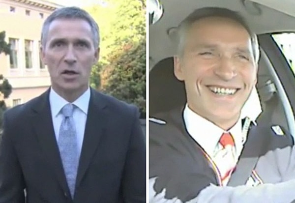 В 2013 году бывший премьер-министр Норвегии Йенс Столтенберг общался с избирателями в качестве таксиста в Осло.