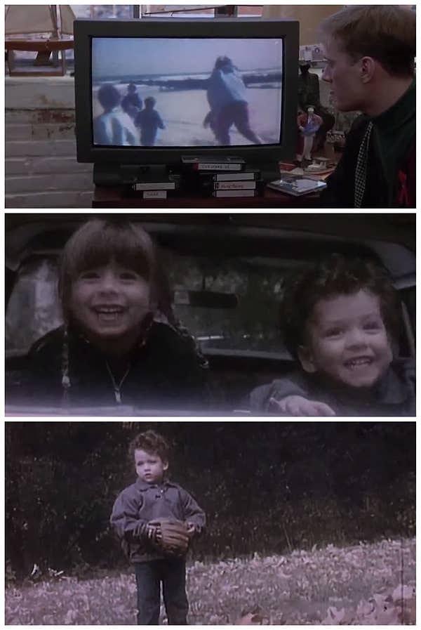 17. 'Philadelphia'da, Andy Beckett'in cenazesinin ardından mutlu bir çocuk olduğu zamanlarda çekilen kasetler gösterildiğinde...