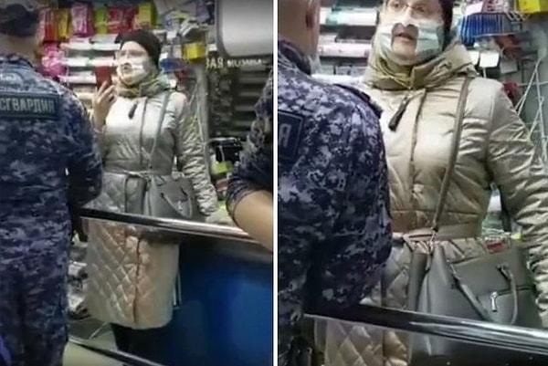 10. "Bu kadın markete gelip hiçbir ihlalde bulunmadığını, teknik olarak maske taktığını söyleyerek kavga çıkardı."