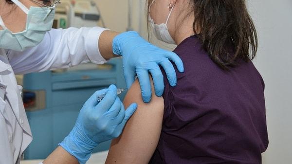 "Çalışmamızda tarama sonrası 14 gün arayla iki doz şeklinde aşılar yapıldı"