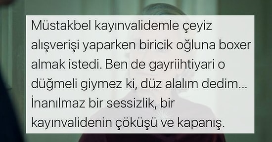 Kayınvalideleriyle Aralarında Geçen Diyalogları Paylaşarak Hepimizi Güldüren Kişilerden İbretlik Hikâyeler