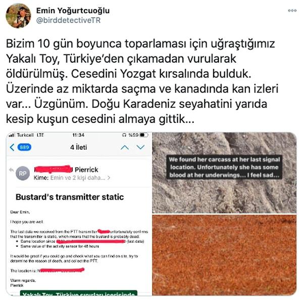 Kuş gözlemcisi Emin Yoğurtçuoğlu, Twitter’da yaptığı bu paylaşımla doğaya en büyük zararı verenin yine 'insan' olduğunu acı bir şekilde çarpıyor suratımıza!