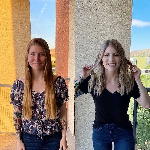 21. "Я наконец-то решилась на это! У меня не было настолько коротких волос больше 10 лет. Я в восторге от результата!"