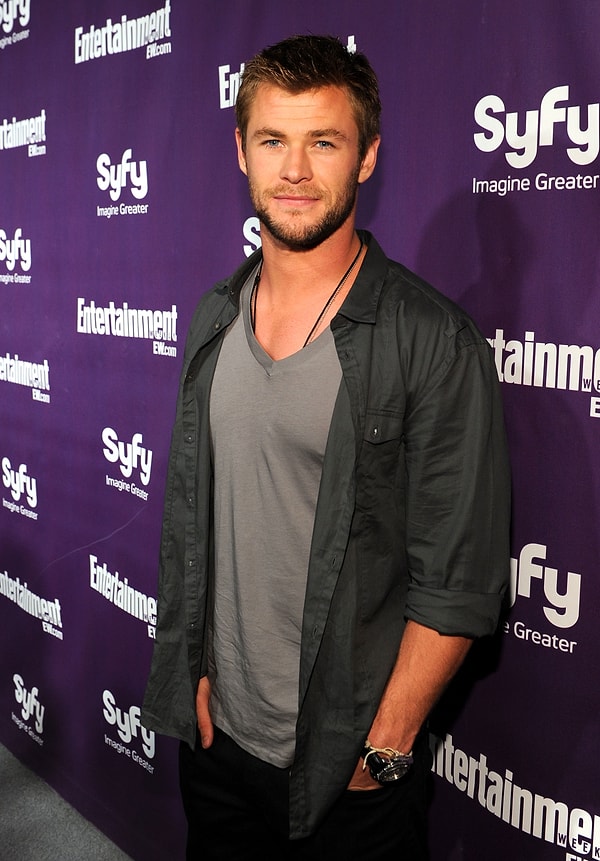 13. Chris Hemsworth