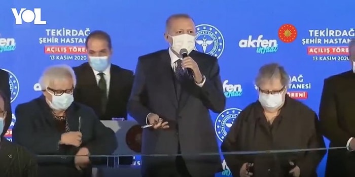 Açılışta Alkış Gelmeyince Cumhurbaşkanı Erdoğan: 'Bu Ne ya Ölü Toprağı Serilmiş Üstünüze, Allah Allah'