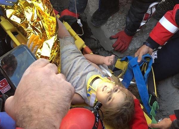 3 yaşındaki Ayda ise 91 saat sonra binanın enkazından sağ olarak çıkarılmıştı.