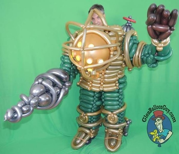 5. "Мой друг Глен отказался от карьеры в сфере финансов, чтобы крутить воздушные шары. Мы все думали, что он сошел с ума, но потом я увидел его работы ..."