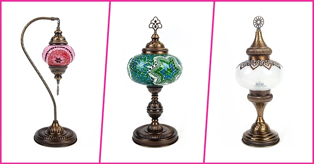 You can buy these handicraft table lamps as a Turkish gift for your loved ones or for yourself!