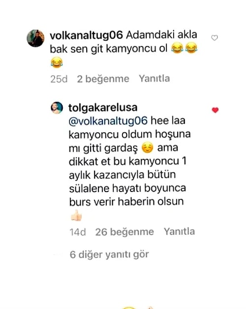 Tolga Karel'in kendisiyle dalga geçen takipçisine verdiği tokat gibi cevap var bir de...