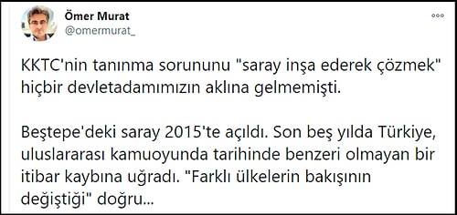 'Bu Tür Makamlar Ülkelerin Bakışını Değiştirir': Cumhurbaşkanı Erdoğan'ın KKTC'ye Saray Önerisi Konuşuluyor