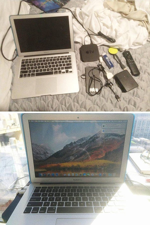 1. "В нашем доме есть специальный контейнер, куда люди могут положить вещи, которые им больше не нужны. Именно там я откопал для себя много интересненького".