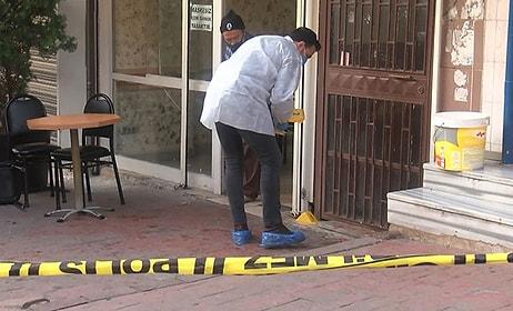 Beyoğlu'nda Bir Kişinin Boğazını Kesen Şahsı Bekçi Durdurdu