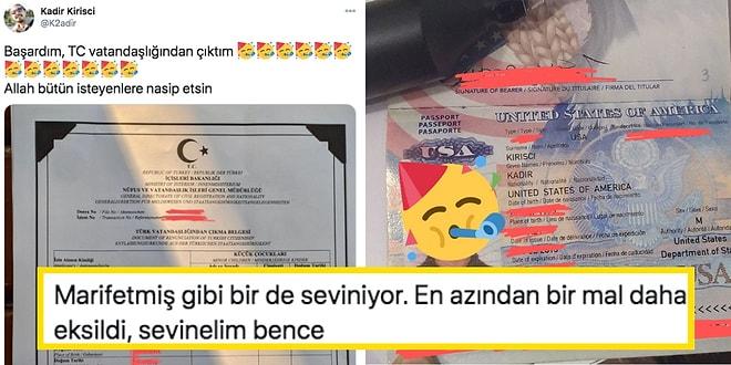 Türk Vatandaşlığından Çıktığını Davul Zurnayla Twitter'dan Duyuran Gence Hem Destek Hem Tepki Geldi