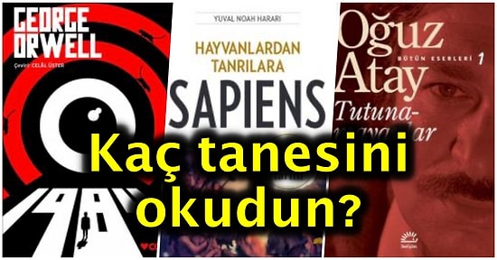 En Çok Yarım Bırakılan Kitaplardan Kaçını Okumayı Başardın?
