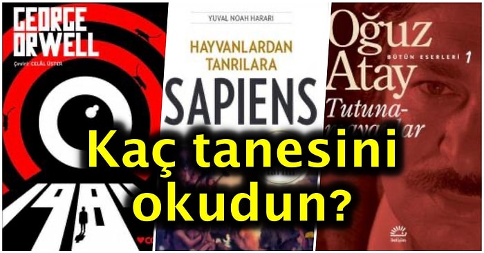 En Çok Yarım Bırakılan Kitaplardan Kaçını Okumayı Başardın?