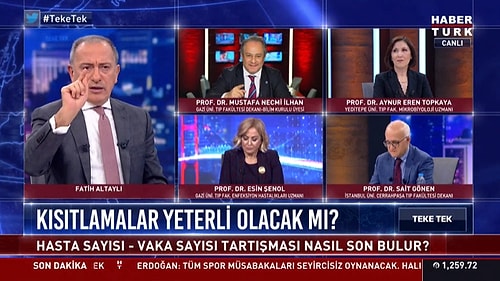 Fatih Altaylı, Sağlık Bakanı Koca'ya Sitem Etti: 'Bizim Memleket Yol Geçen Hanı Gibi, Yurt Dışından Adam Geliyor Kafasına Göre Geziyor, Ben HES Koduna Uysam Ne Olur, Siliyorum Telefonumdan Yarın'