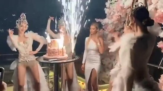 Kurallar Hiçe Sayıldı! Boğaz'da Lüks Yatta Tepki Çeken Eğlence