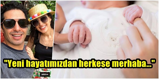Hoş Geldin Minik! İdil Fırat ile Mert Fırat Çiftinin Kızları Seyhan Mia'dan İlk Fotoğraf Geldi