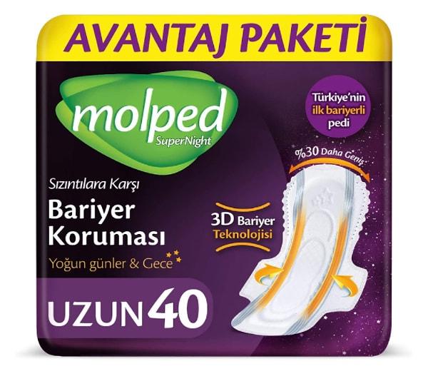 11. Türkiye'nin ilk bariyerli pedi olan Molped'in bu yeni ürünü aradığınız ped olabilir.