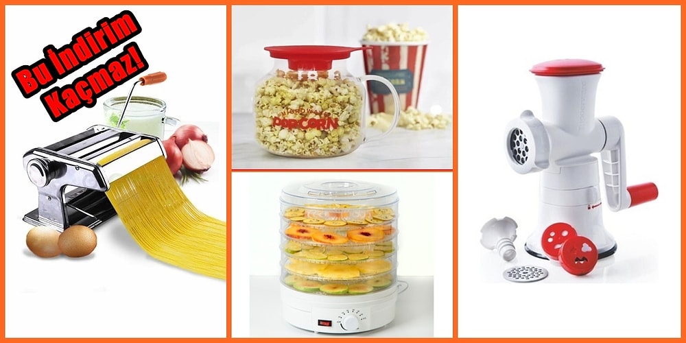 Bu Cuma Başka Cuma İndirimdeyken Yakalayıp Kullanmalara Doyamayacağınız 21 Mutfak Ürünü