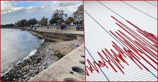 Marmara Denizi'nde 3.5'lik Deprem.