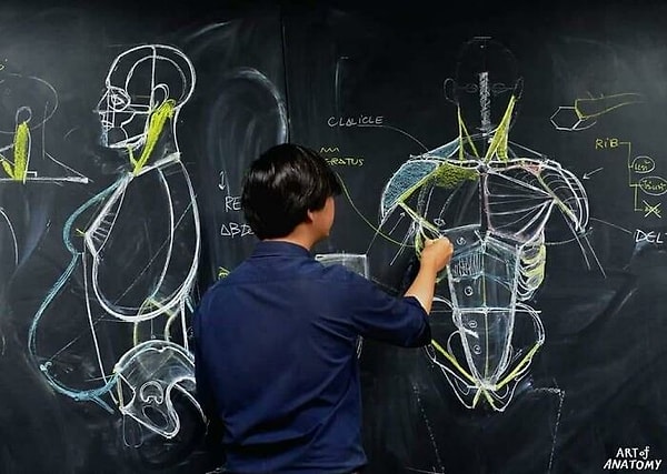 Хотя изобразить такое может показаться легким, но  этому художнику потребовались годы, чтобы добиться такого уровня.