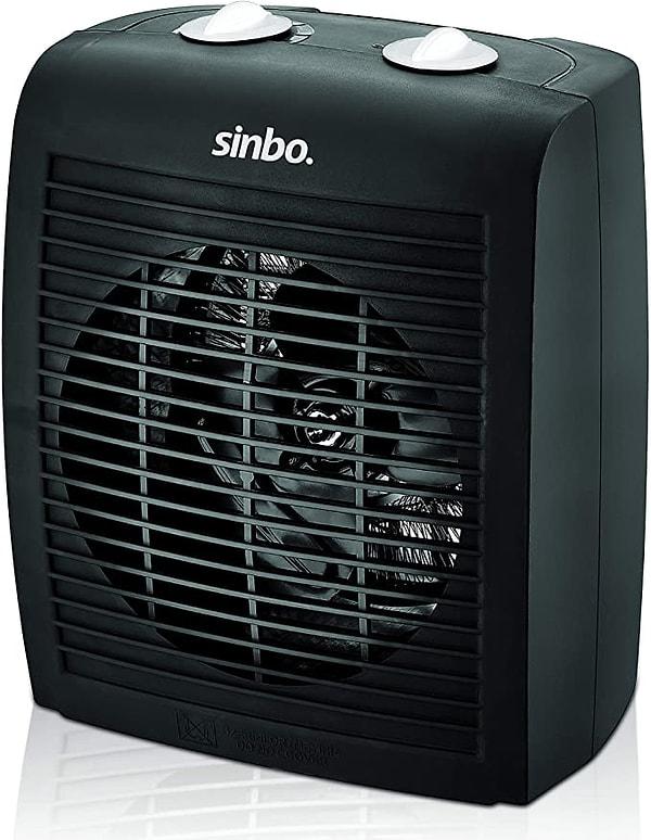 7. Ucuza ufak bir ısıtıcı almak isterseniz Sinbo marka model Amazon'da Cuma indiriminde!