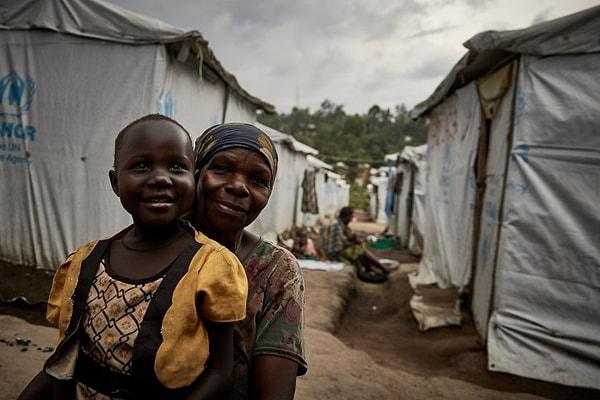 Demokratik Kongo Cumhuriyeti'nde yaşayan Prisca: