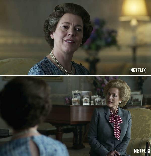 Gillian ve Olivia'yı ekranda birlikte Thatcher ve Kraliçe II. Elizabeth olarak izlemek 2020'nin en iyi yanlarından biri olacak.