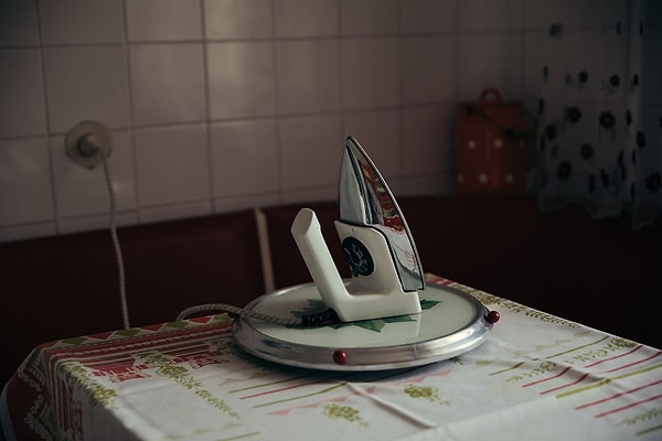 18. Нам удалось найти старый утюг, которое работает.