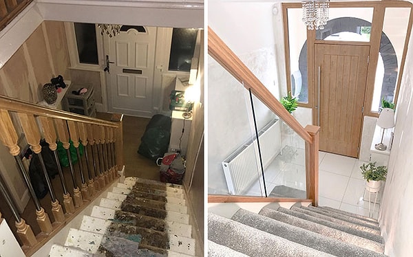 Как только вы войдете в дом, вас встретит современный интерьер. Ковер выглядит лучше