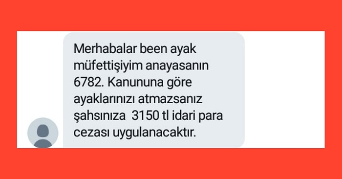 Aldıkları En Saçma DM'yi Paylaşıp 'Ayak Müfettişliği' Diye Bir Meslek Koluyla Tanışmamıza Vesile Olan Takipçilerimiz