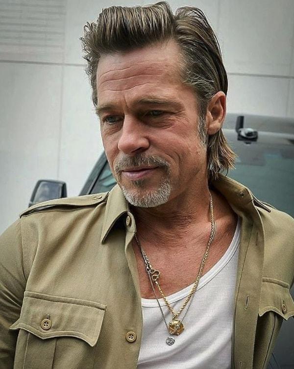 Brad Pitt, Angelina Jolie ile boşandıktan sonra bir süre çok fazla ekran karşısına çıkmamıştı...