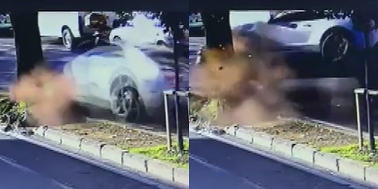 Enes Batur'un Ölümden Döndüğü Kaza Anı Kamerada