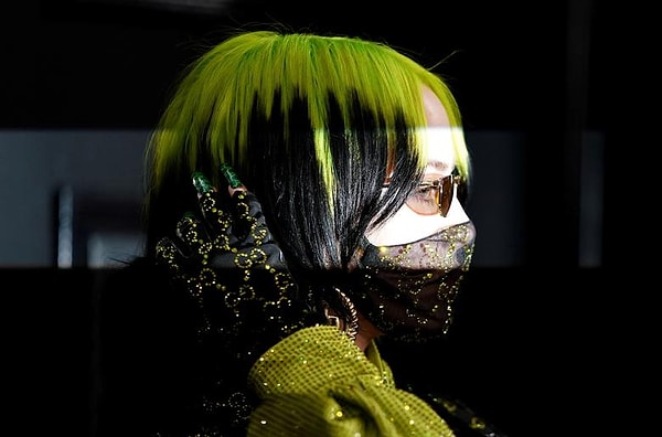 19. Билли Айлиш прибывает на 62-ю премию Грэмми в Лос-Анджелесе.