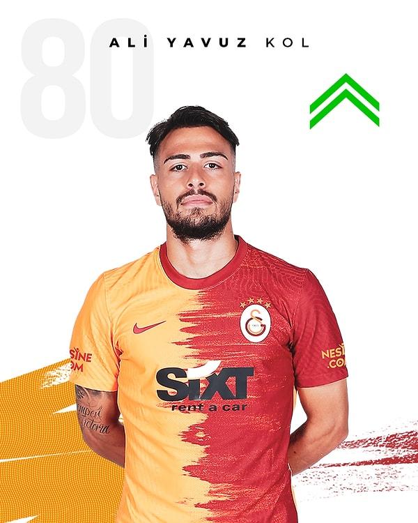 69. dakikada 19 yaşındaki Ali Yavuz Kol, Galatasaray formasıyla Süper Lig'de ilk kez oyuna girdi.