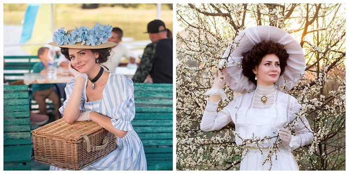 Знакомьтесь с молодой украинкой из Винницы, которая одевается каждый день как в 19 веке (15 фото)