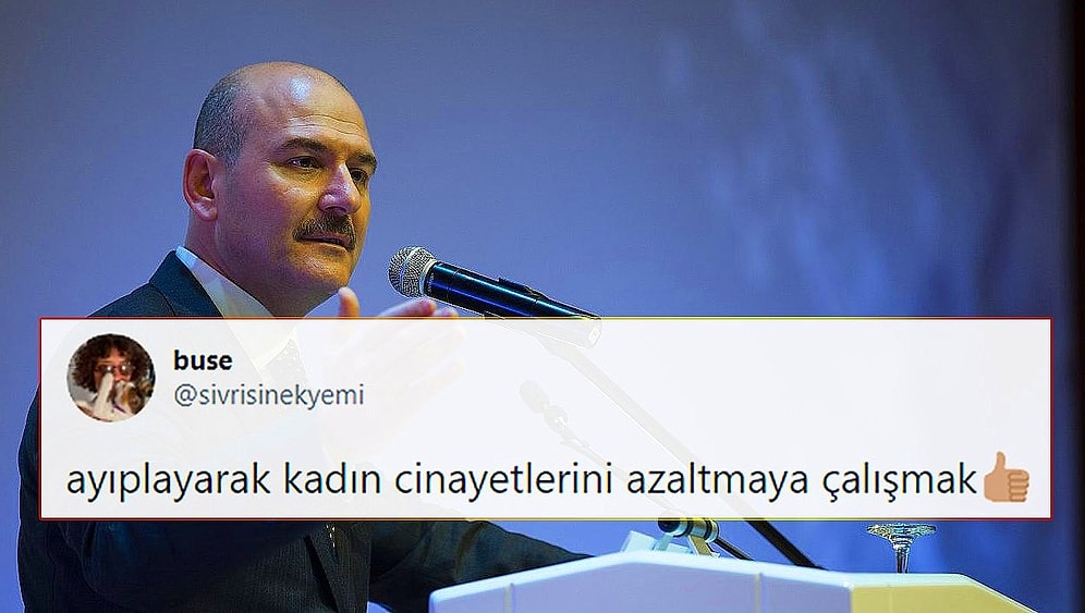 'Kadın Cinayetlerinde Azalma Var' Diyen Soylu, Erkeklere Seslendi: 'Kendinize Gelin Yahu... Böyle Bir Ayıp Olur mu?'