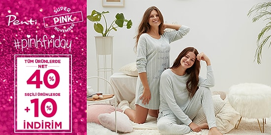 Süper Pembe Kasım: Penti’de Kasım Ayı İndirimleriyle Alabileceğiniz 9 Harika Ürün