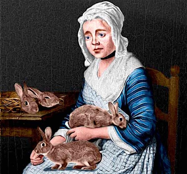 Bu duruma göre tavşanların doğumdan önce canlı oldukları çok belliydi. Bunun yanı sıra doğumdan sonra tavşanlarda plasenta ve göbek bağı bulunmuyordu.