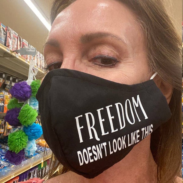 18. "Свобода выглядит совсем не так".