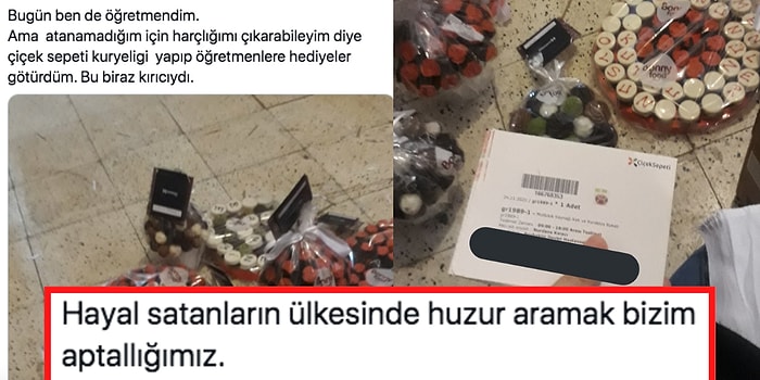 Atanamadığı İçin Kuryelik Yapan Bir Öğretmenin Öğretmenler Günü'nde Yaptığı Paylaşım Herkesin İçini Sızlattı!