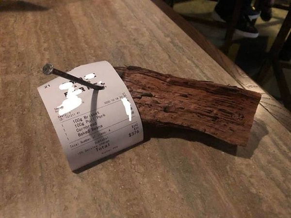 21. Бонус: Представьте, что после всех этих блюд вам также приносят вот такой счет!