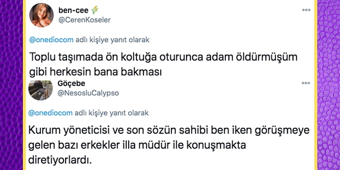 Adım Attıkları Her Alanda Maruz Kaldıkları Cinsiyetçi ve Yargılayıcı Davranışları Anlatan 18 Kadın