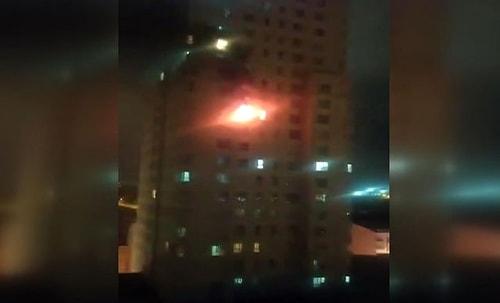 Esenyurt'ta 30 Katlı Binada Yangın Çıktı, Yüzlerce Kişi Tahliye Edildi